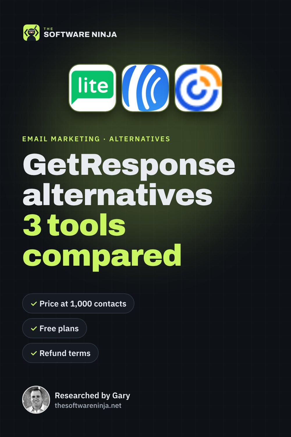 GetResponse Alternatives: Pricing Compared